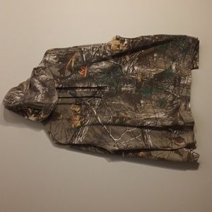 Real tree pullover sweatshirt